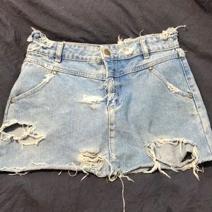 Jean Skirt
